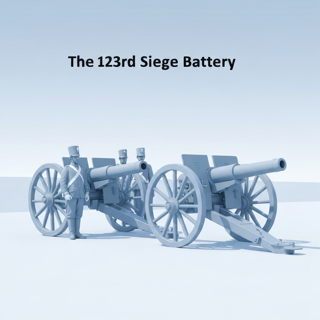 123rd siege battery, royal garrison artillery