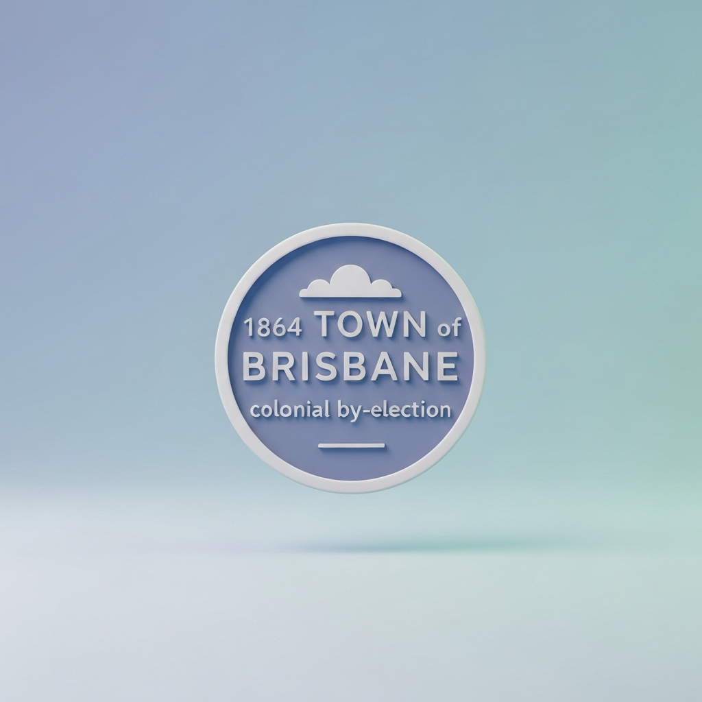 1864 town of brisbane colonial by-election
