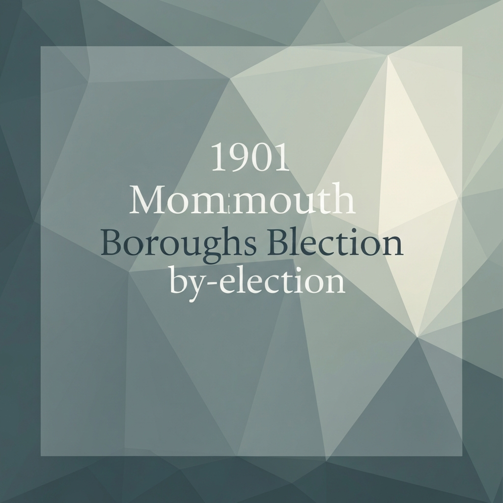 1901 monmouth boroughs by-election
