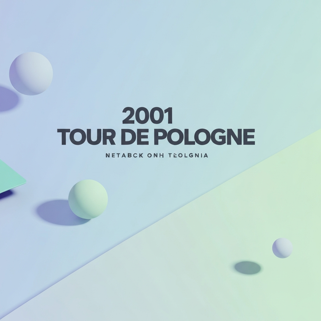 2001 tour de pologne
