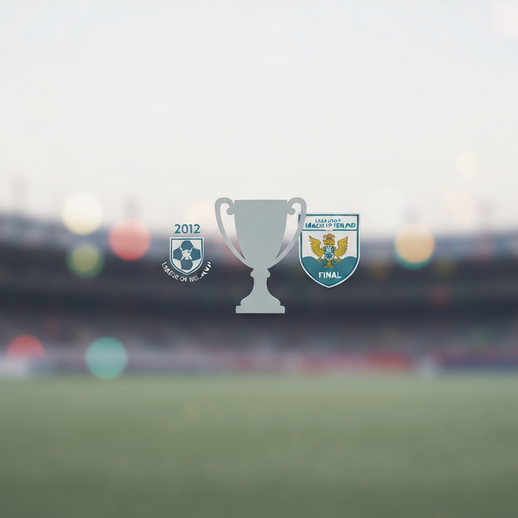 2012 league of ireland cup final