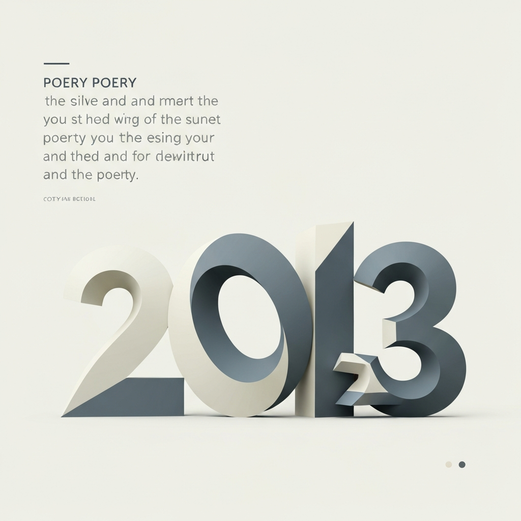 2013 in poetry