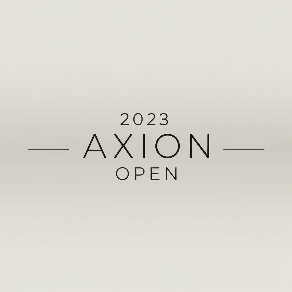 2023 axion open