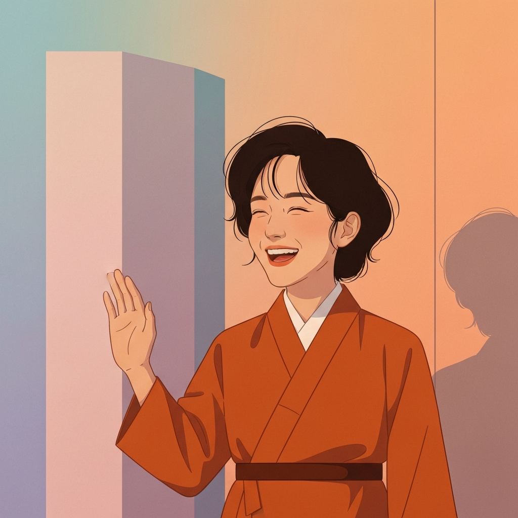 a happy day of jinsa maeng