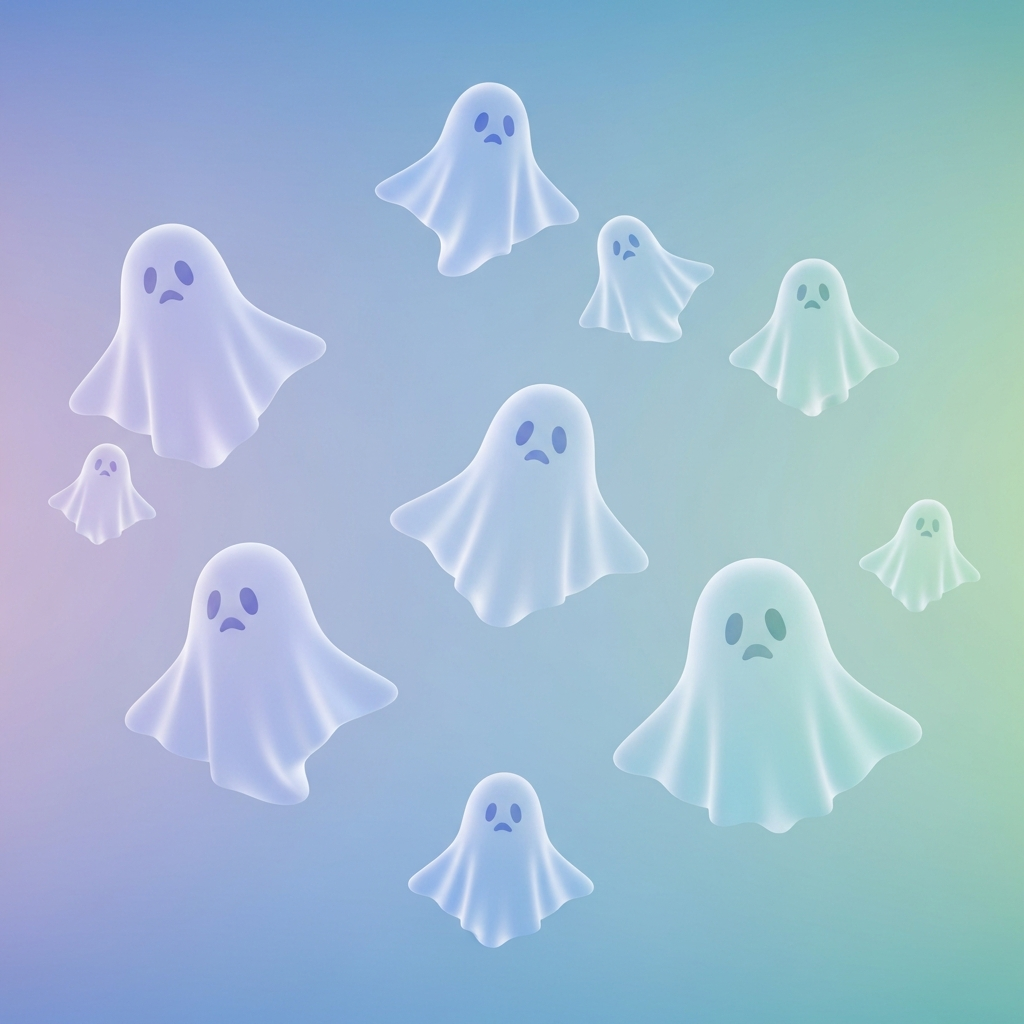 a sky full of ghosts