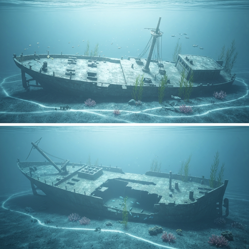 amboy and george spencer shipwreck sites
