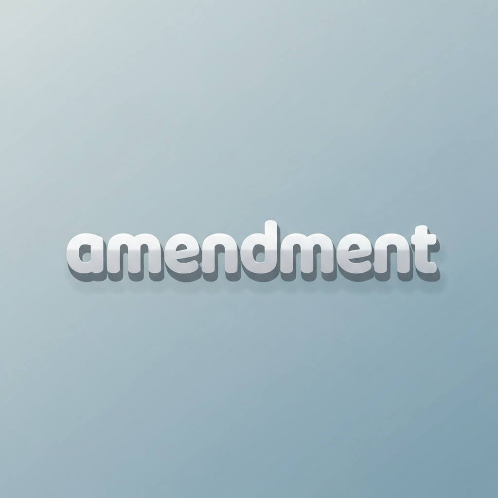 amendment