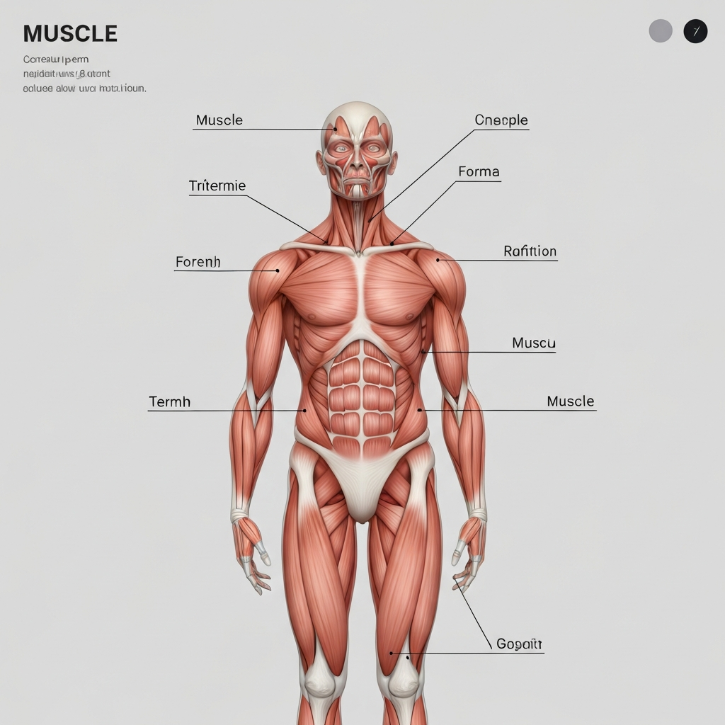 anatomical terms of muscle