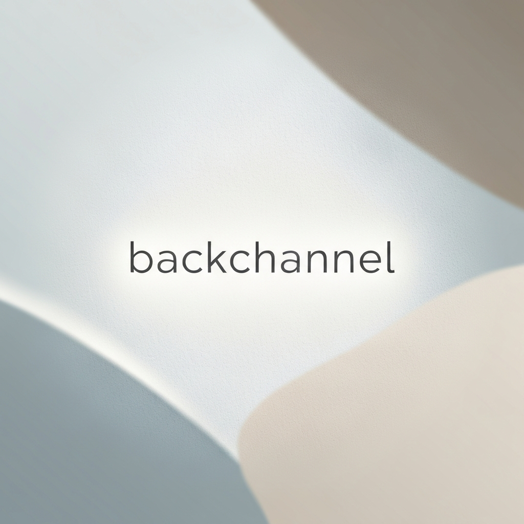 backchannel