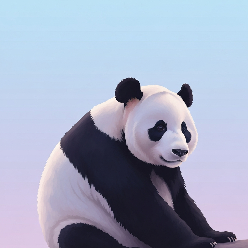 bai yun (giant panda)