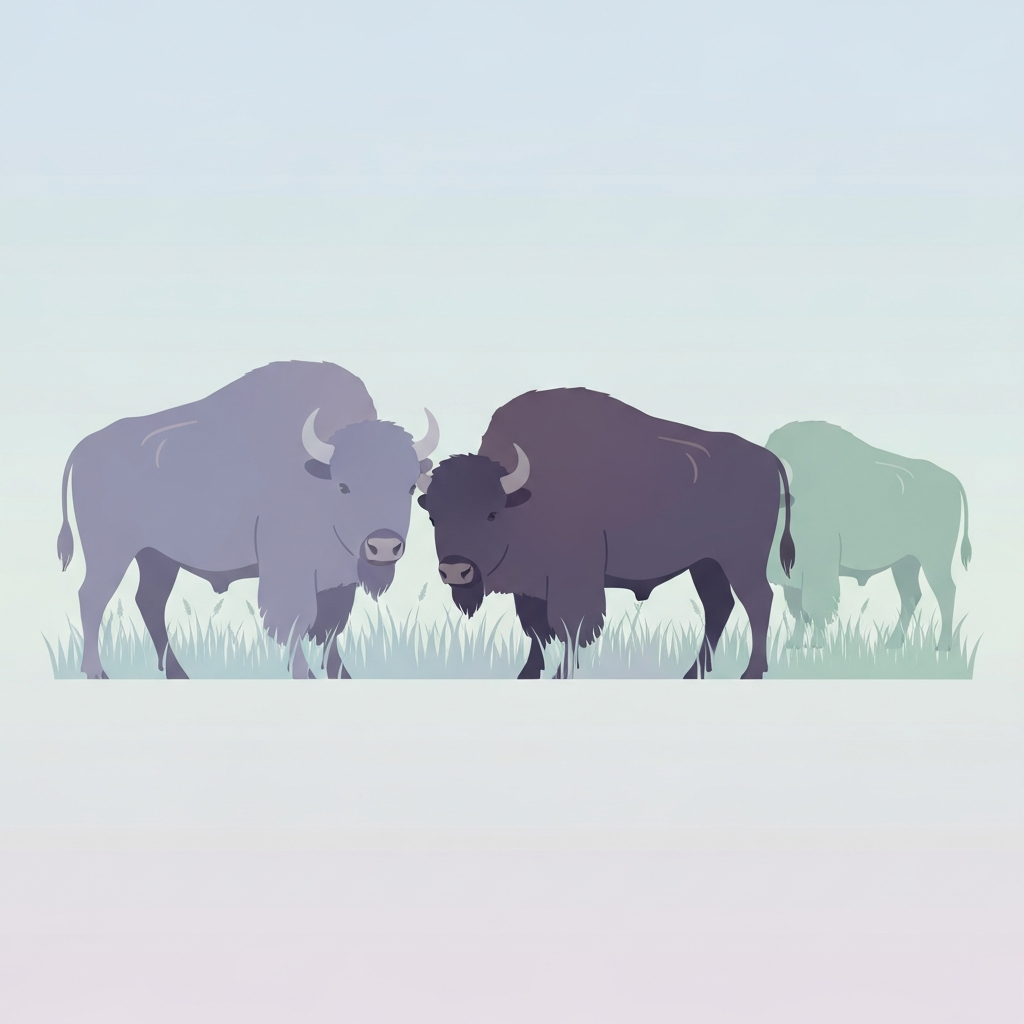 bisons