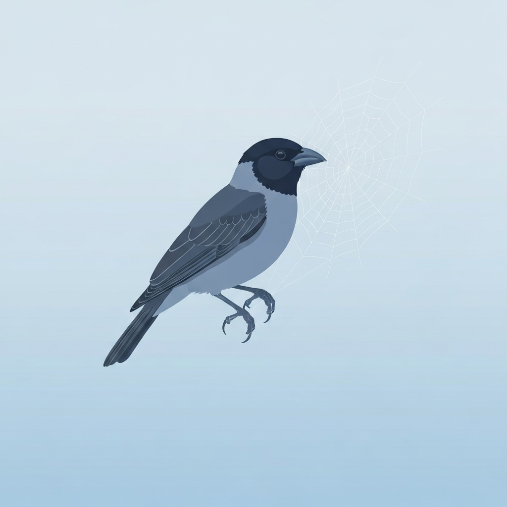 black-capped social weaver