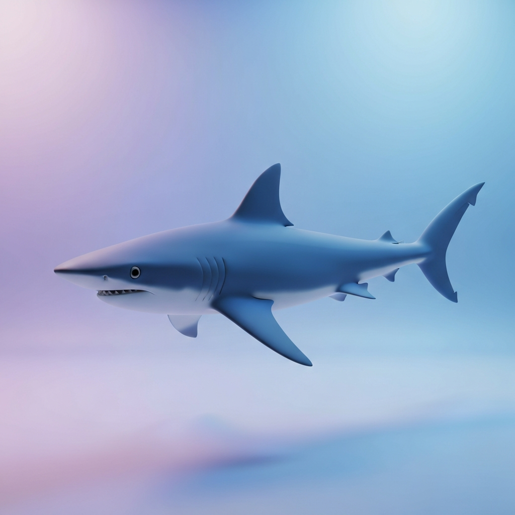 blue sharks