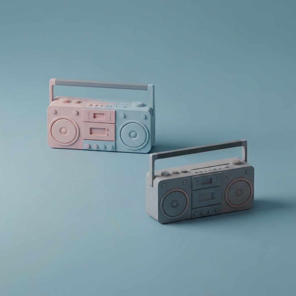 boom boxes