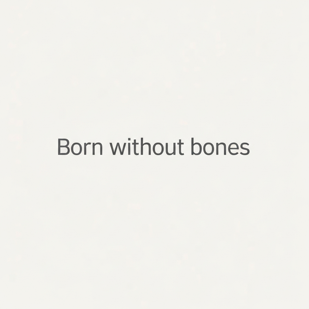 born without bones