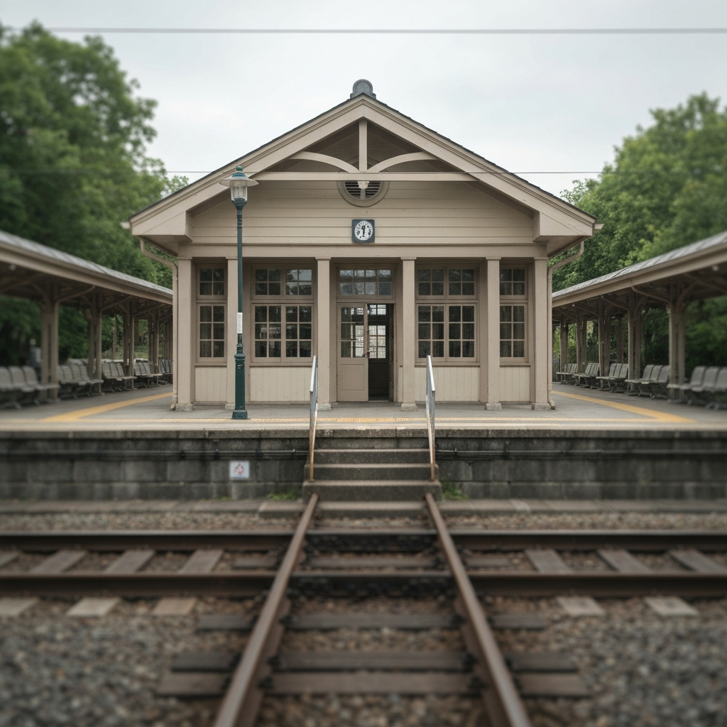 buddon siding railway station