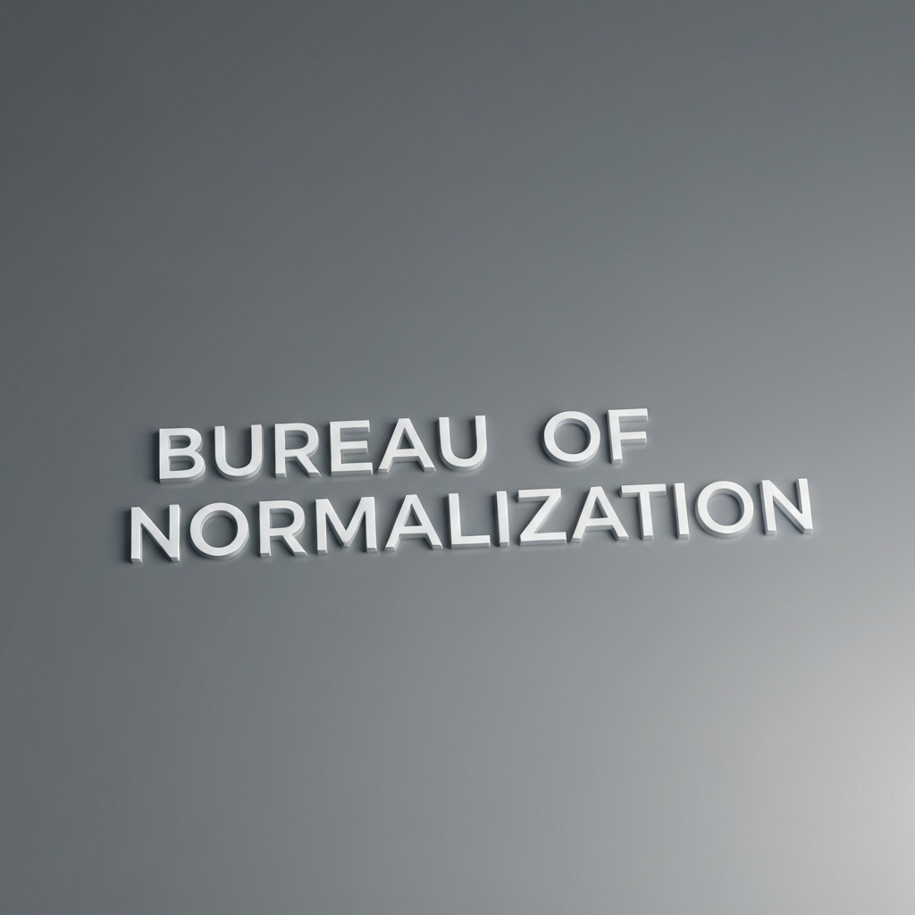 bureau of normalization
