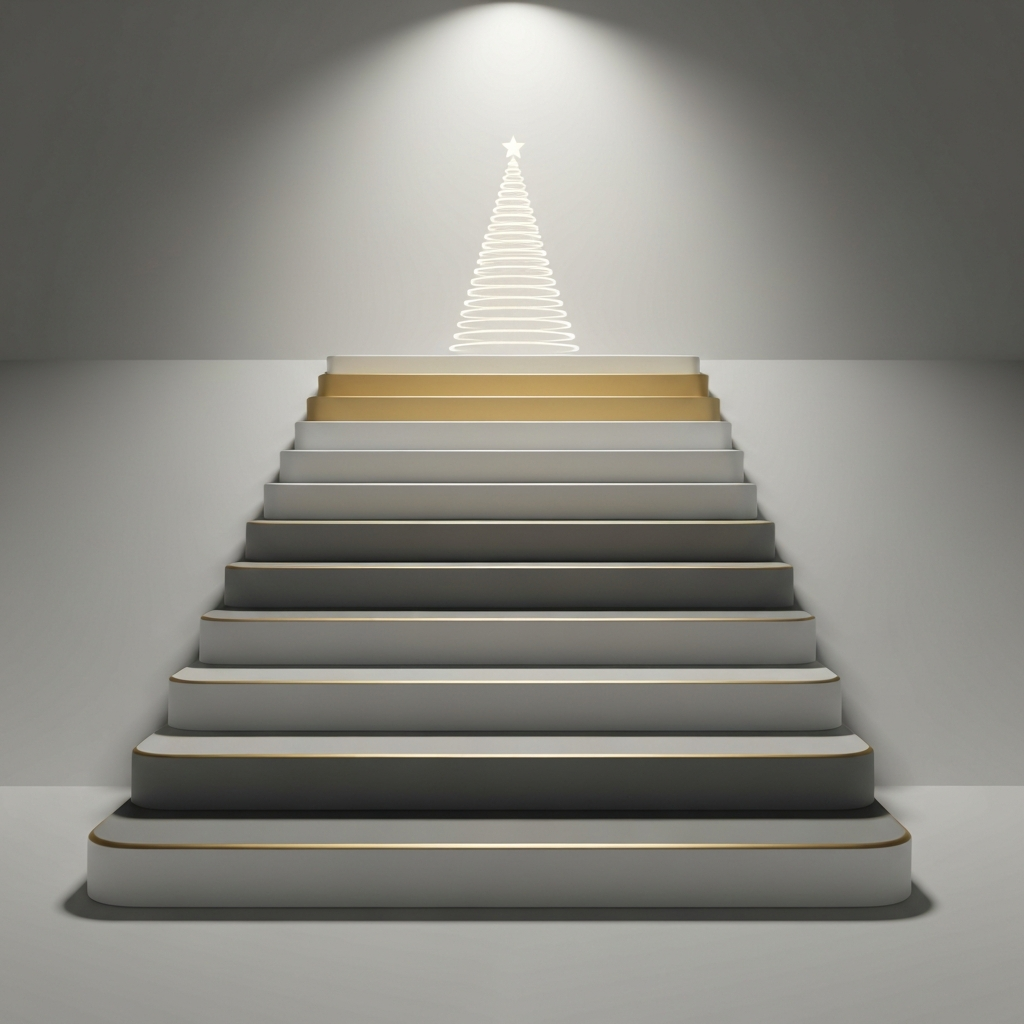christmas steps (composition)