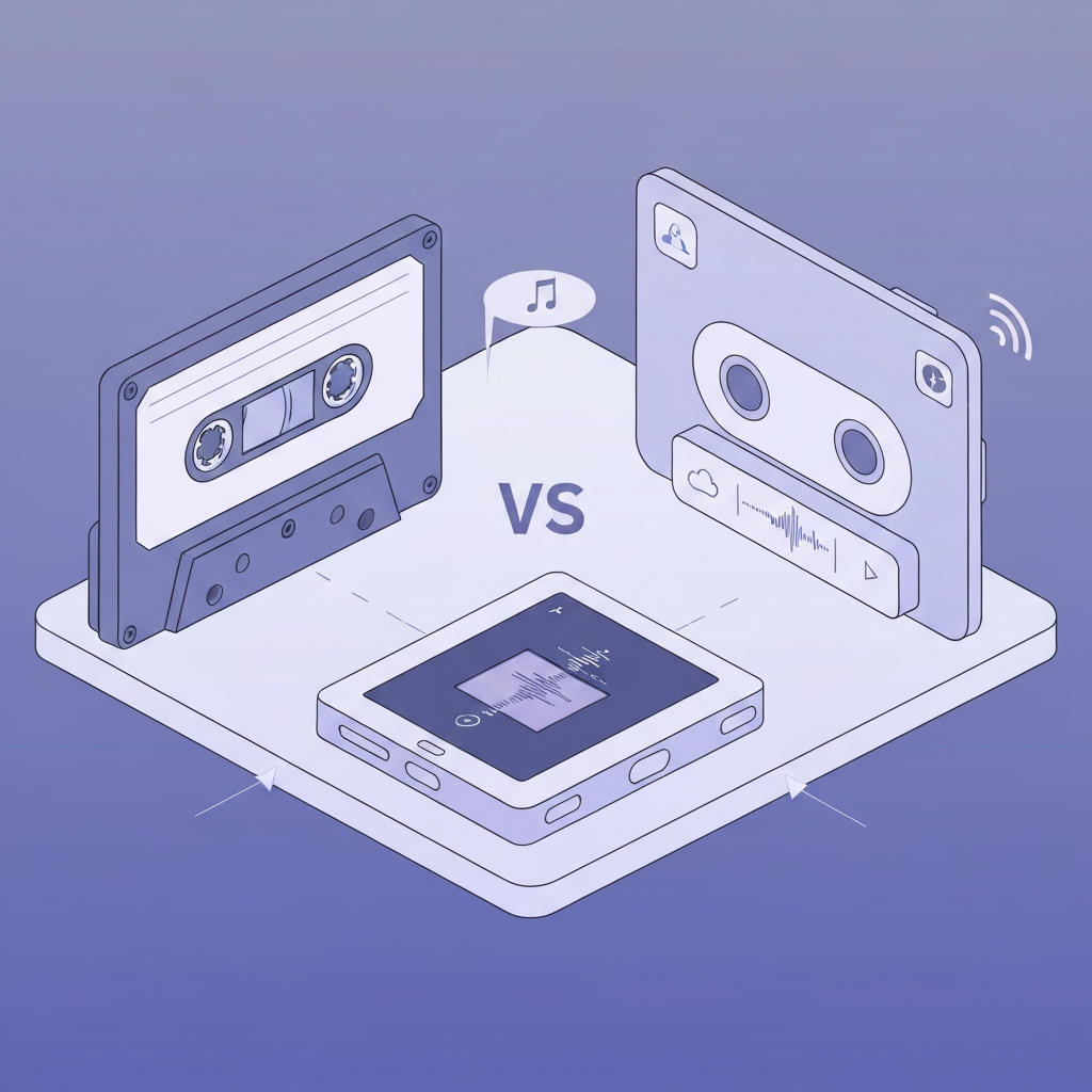 comparison of recording media