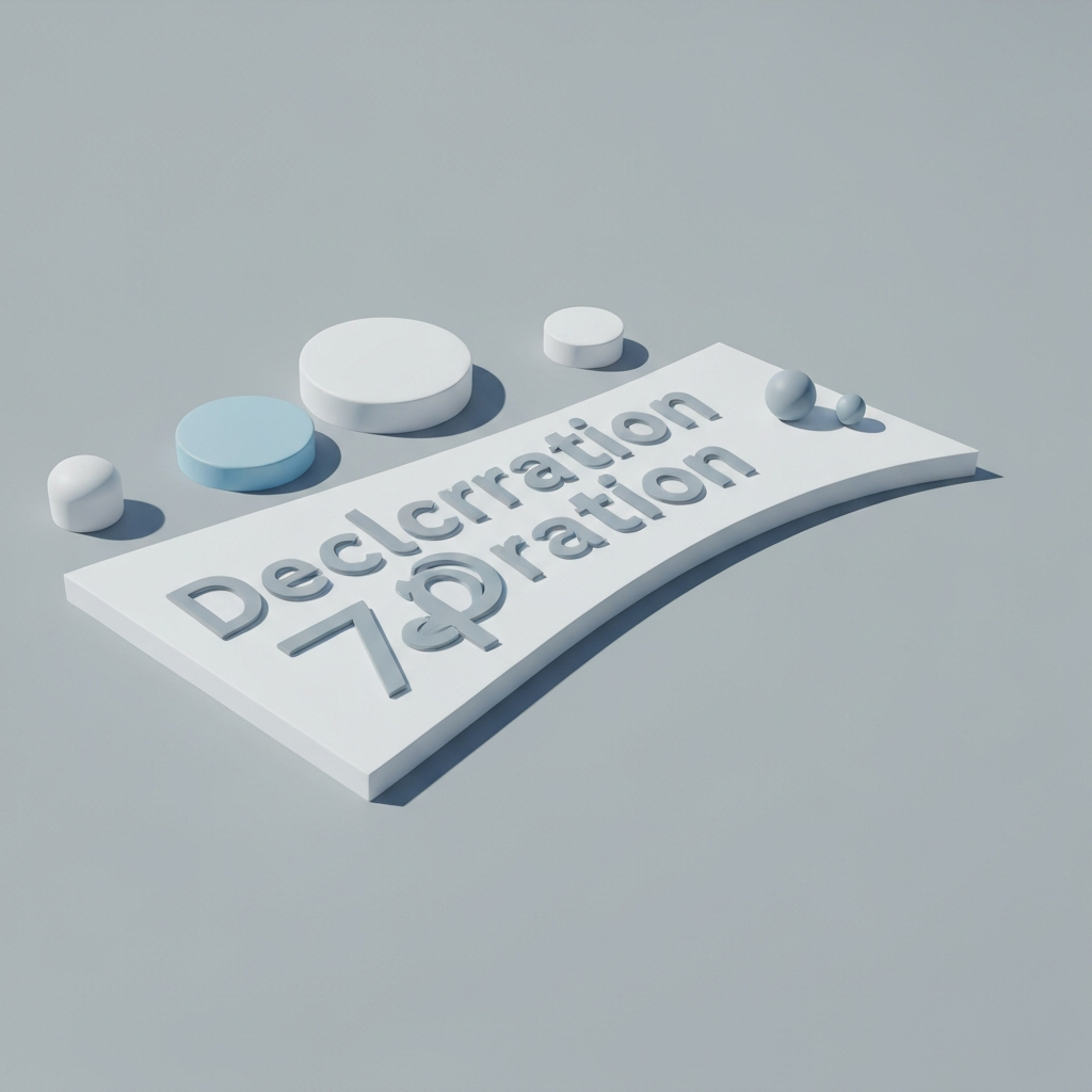 Declaration
