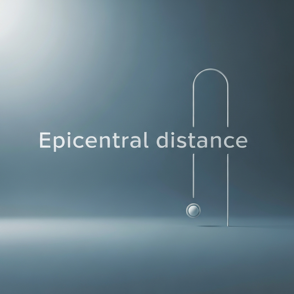 epicentral distance