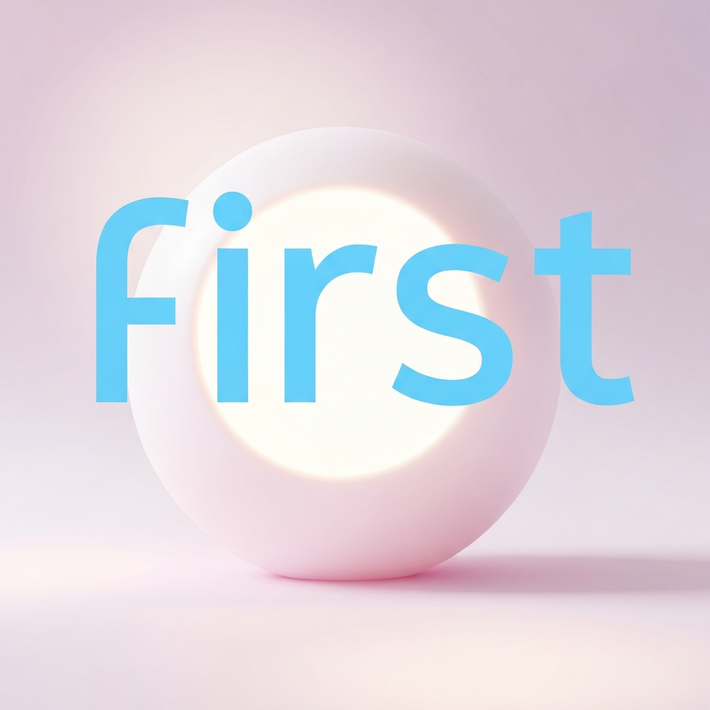 first