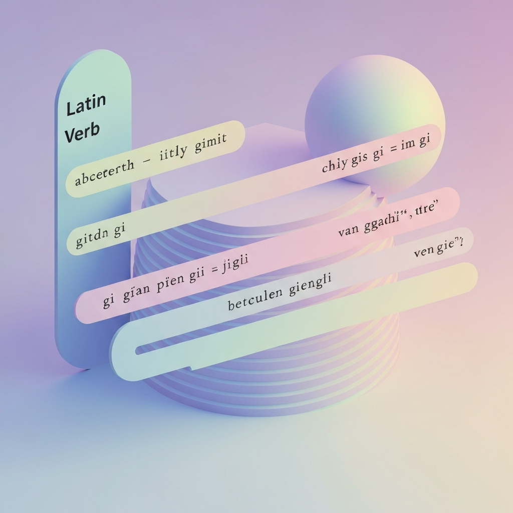latin verb paradigms