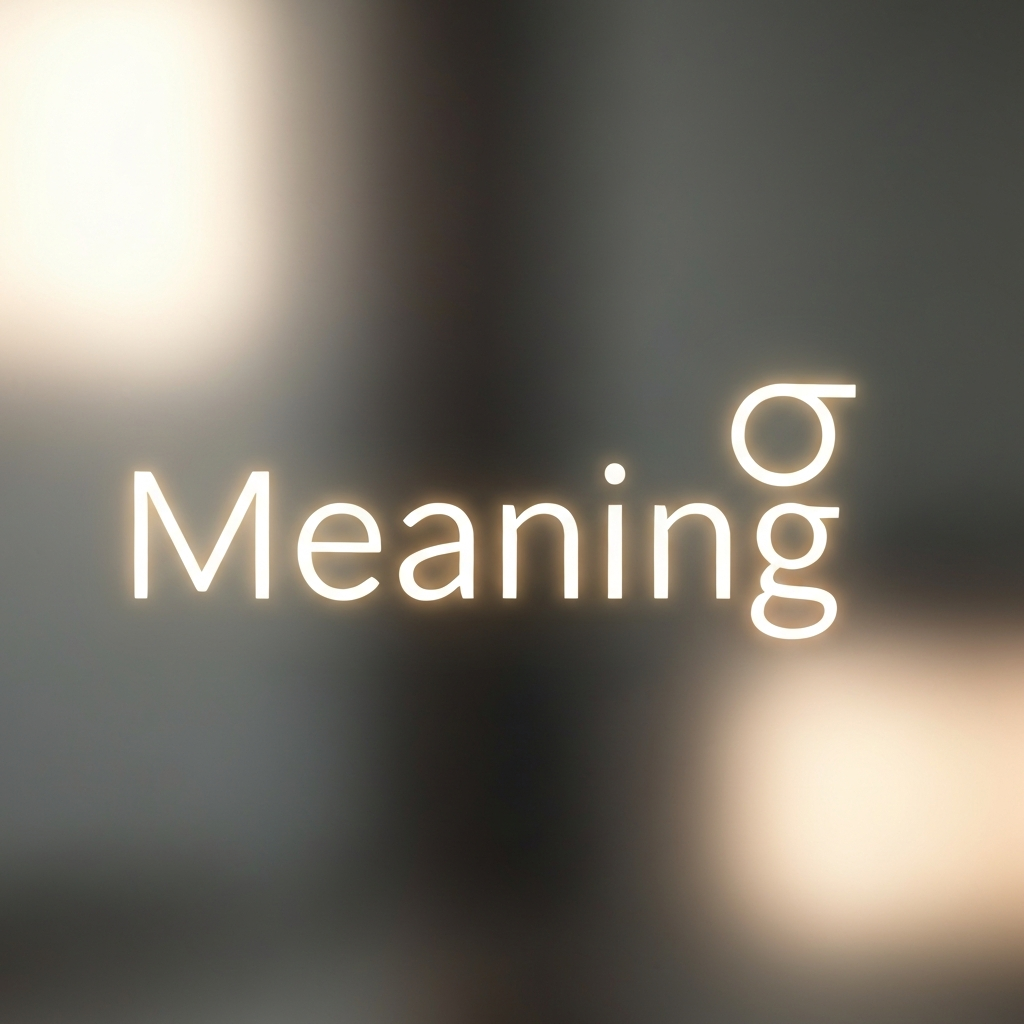 Meaning