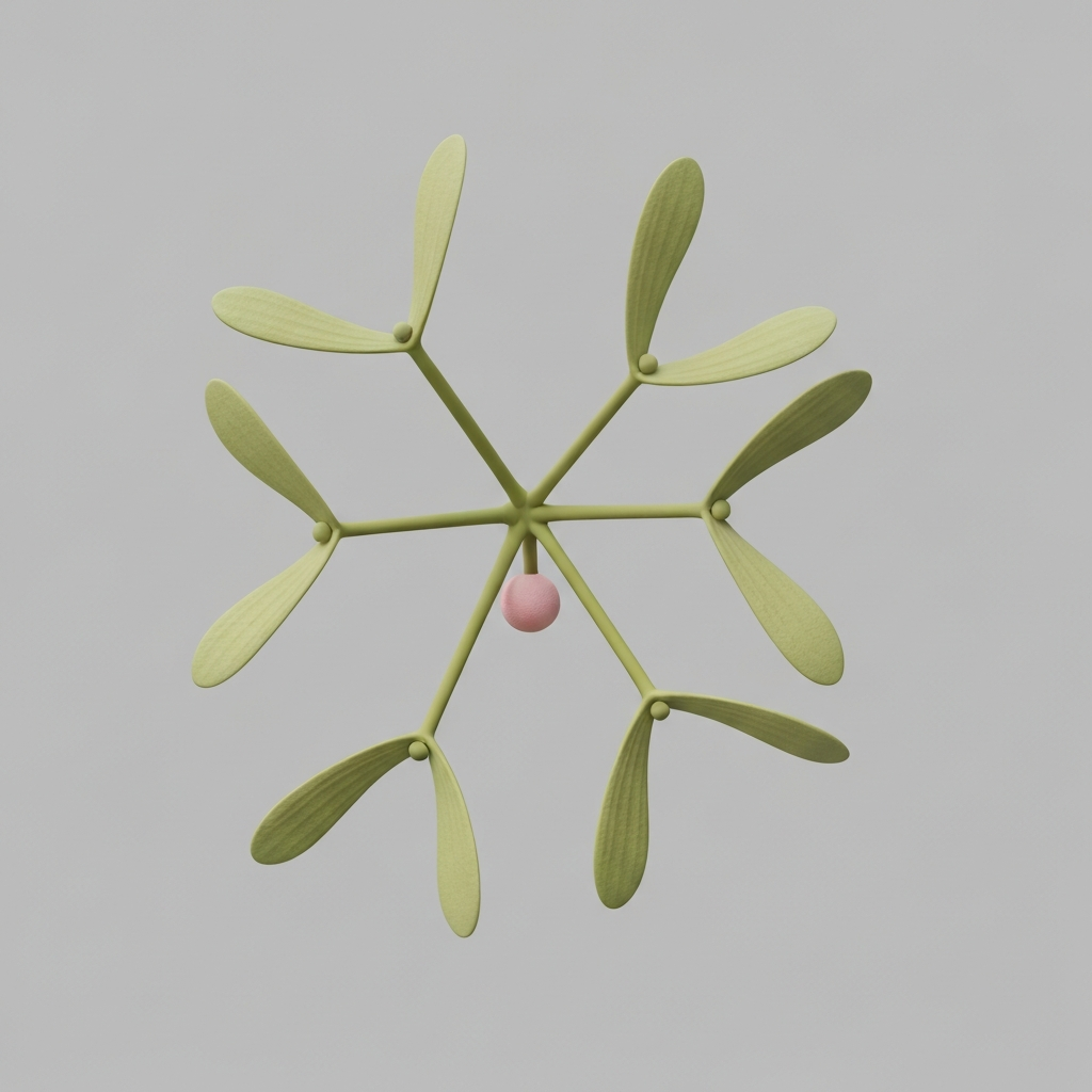 mistletoe Illustration