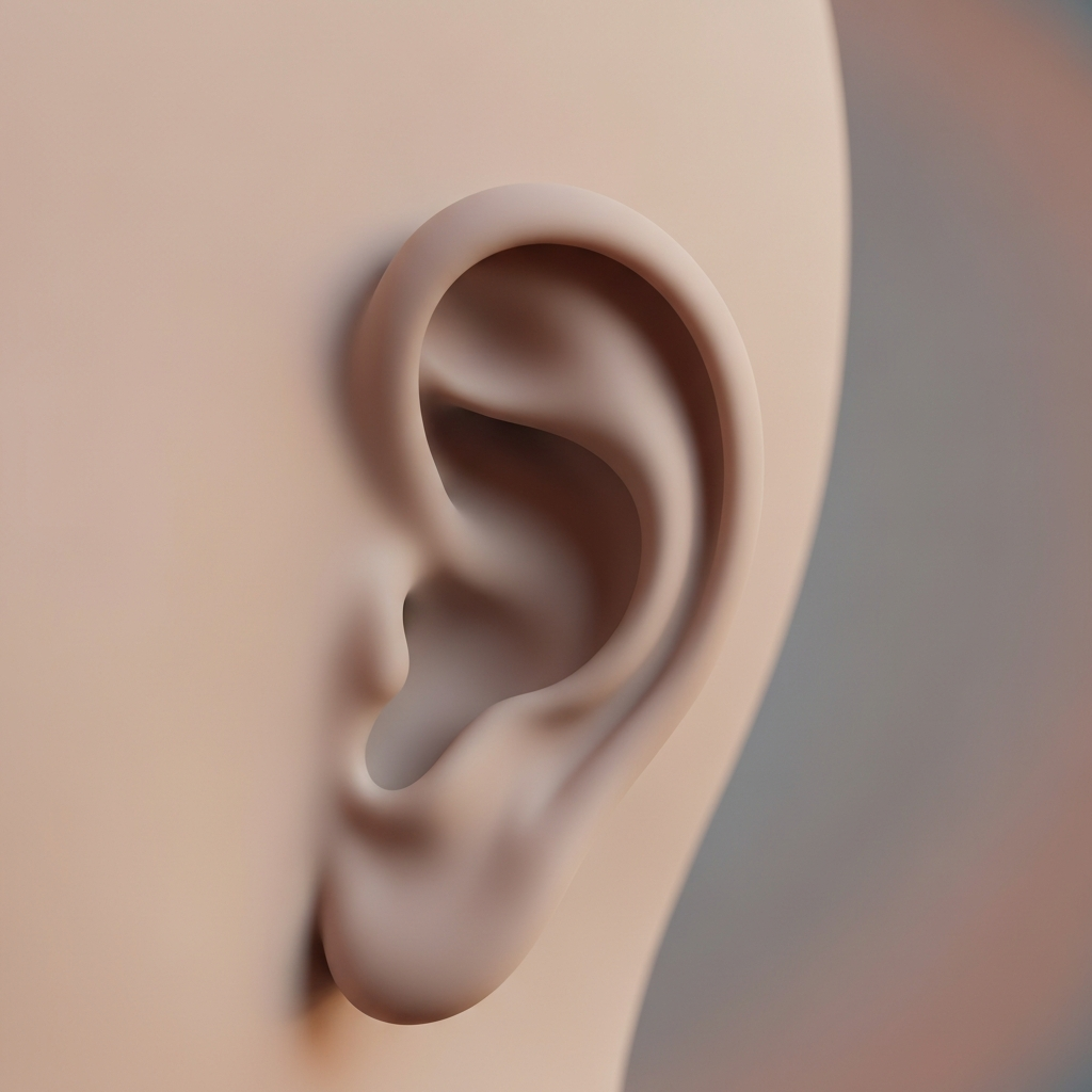 outer ear Illustration