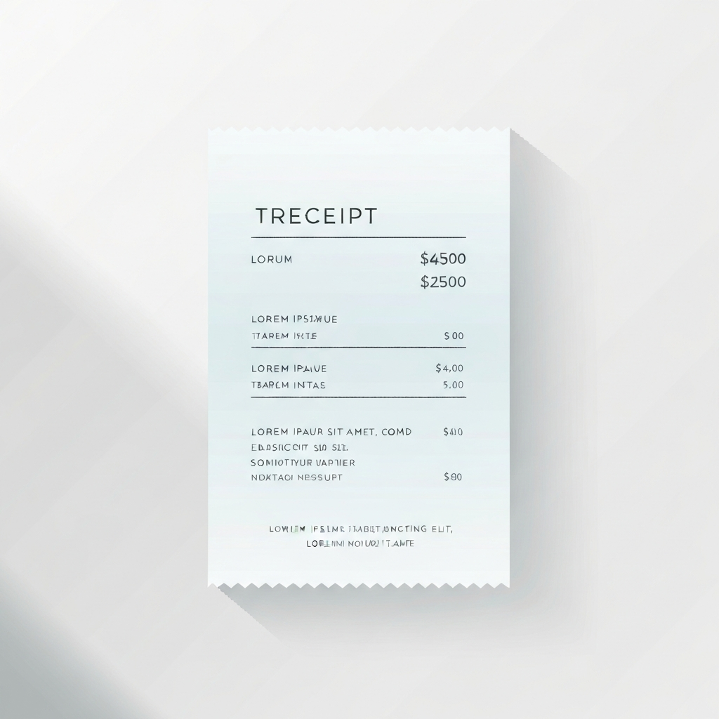 receipt