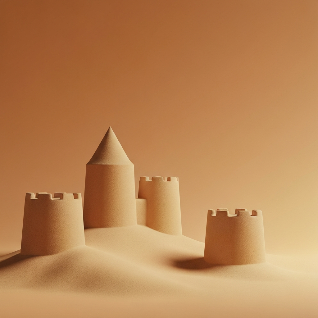 sandcastles