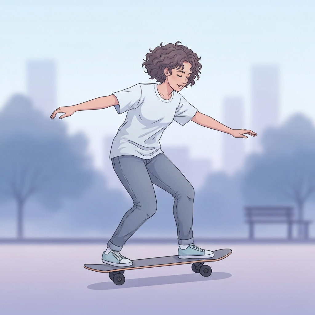 skateboarding