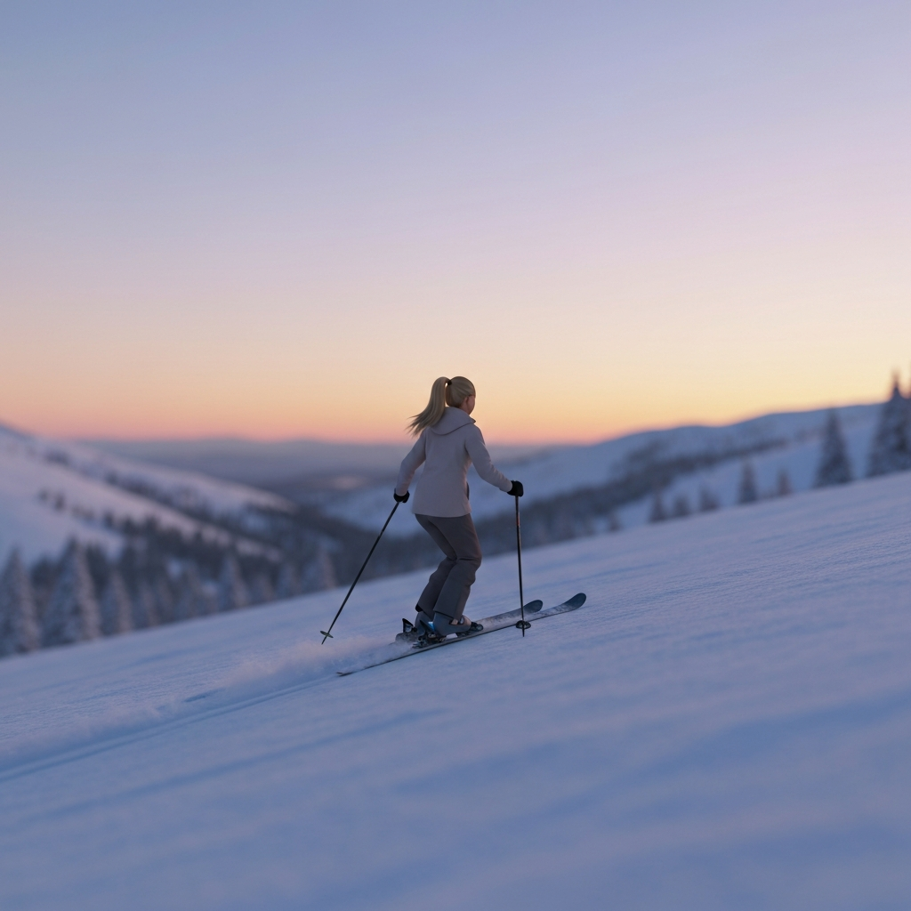 Skiing