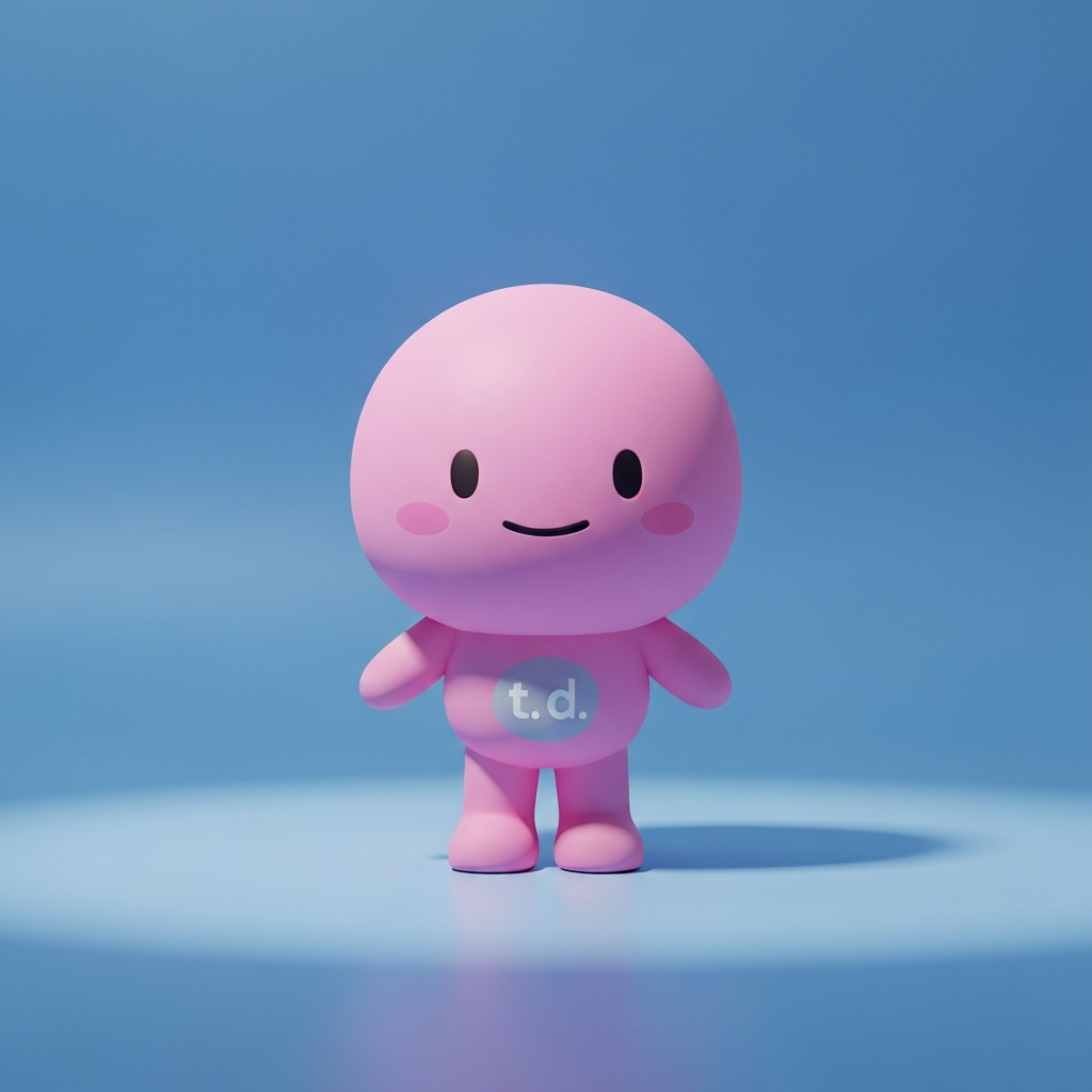 t. d. (mascot) Illustration