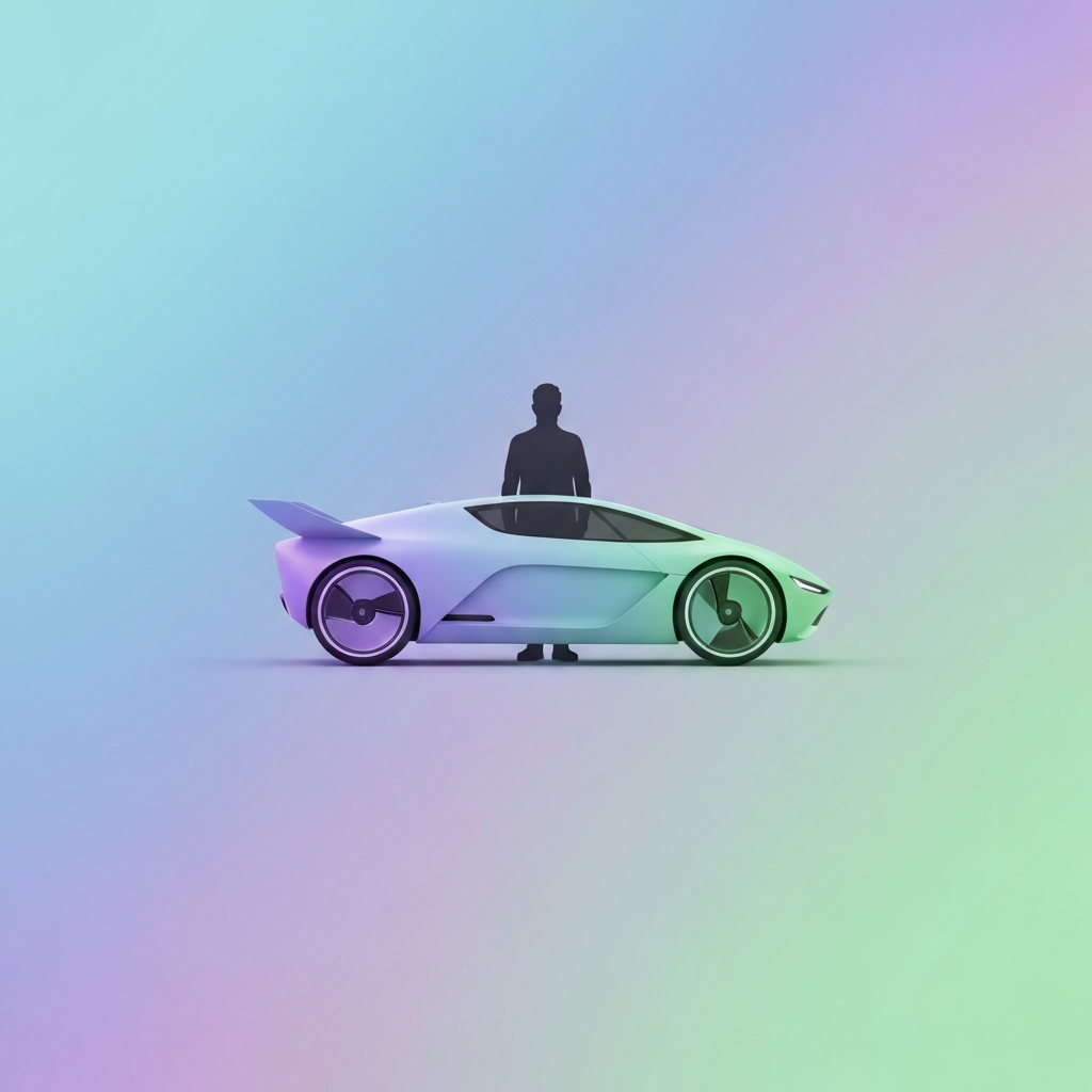 ullo john! gotta new motor Illustration