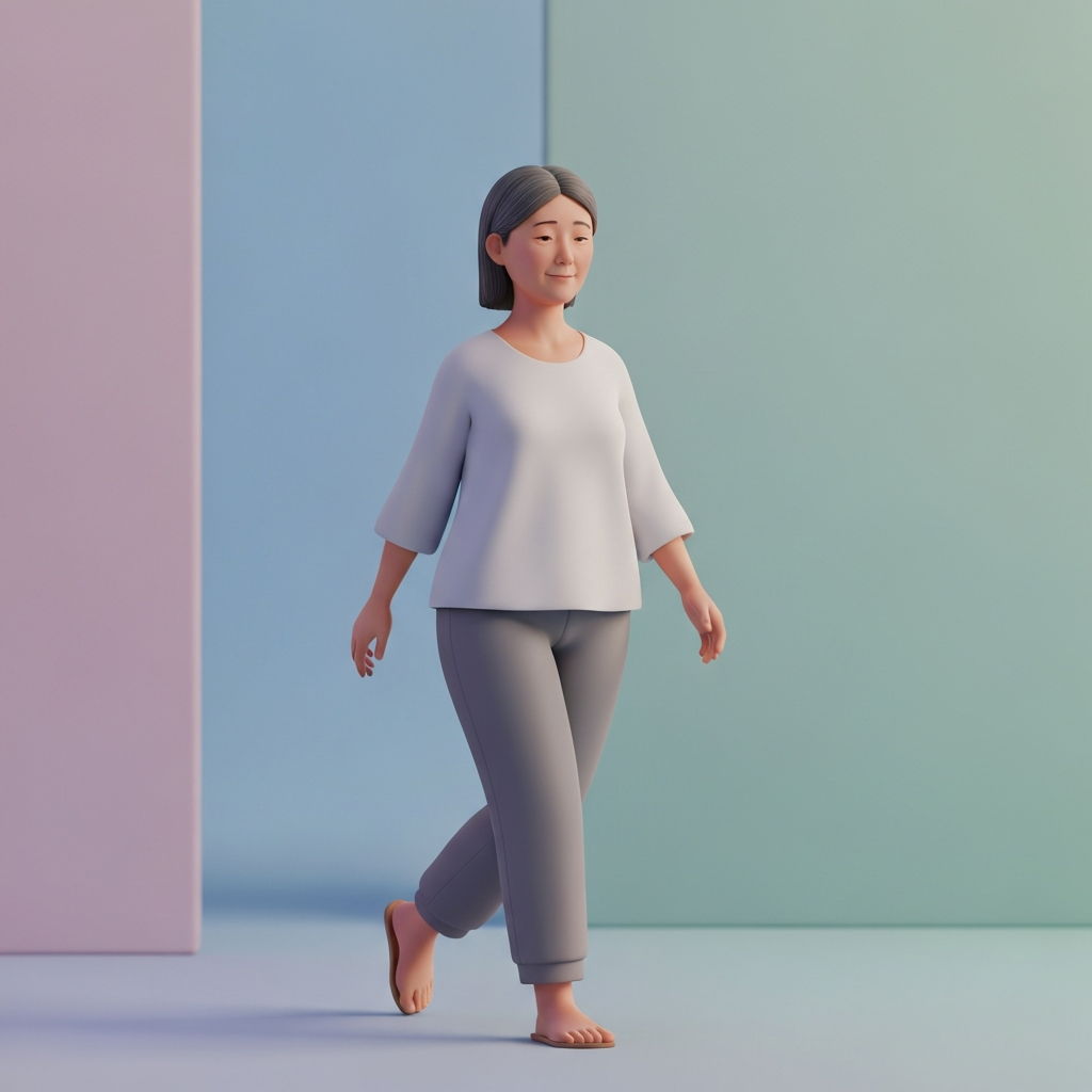 walking Illustration