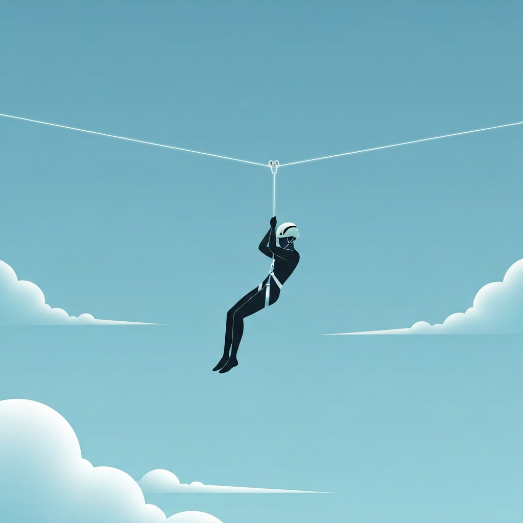 Zip-lining